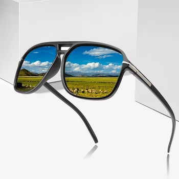 2020 Modne Muške Strme Trg Stilski Gradijent Ispunjava Polarizirane Sunčane Naočale Za Vožnju Starinski Marke Dizajn Jeftine Sunčane Naočale Oculos De Sol