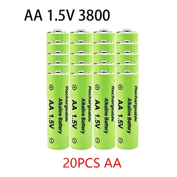 1,5 v AA i AAA baterija 3800 mah Punjiva baterija NI-MH punjive baterije 1,5 v AA baterija za sat, miševa, računala, igračaka i tako dalje + besplatna dostava