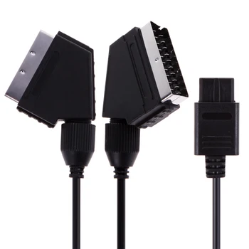 1,8 m AV TV RGB Kabel Euro Scart Priključak Video Kabel Stereo Audio Linija Za SNES, Nintendo Gamecube N64 Konzole Igraće Pribor