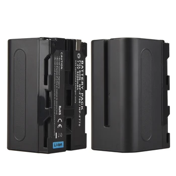 1 KOM. Baterija velikog Kapaciteta 5200 mah NP-F750 NP-F770 Za Sony NP-F750 NP-F770 Uklonjivi Digitalni Fotoaparat Batteria