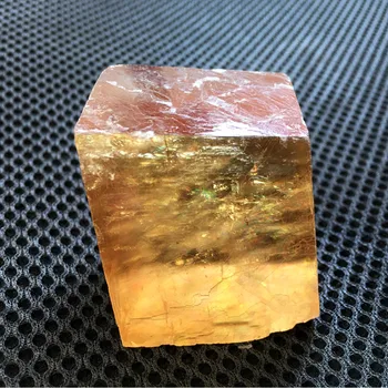 100-120 g prirodna narančasta prirodni Optički Kalcit Crystal Rock Energija Mineralni uzorak Dragulj liječenje