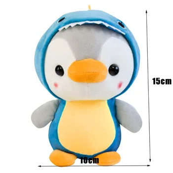 15 cm (1 × Pingvin Medo Privjesak u Boji Mali Pingvin Pliš Igračku Pretvorio U Lutka-Pingvin Privjesak u obliku Pingvina Crystal je Super Mekana 2022