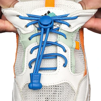 16 Boja Elastične Vezice Za Cipele Plastični Zaključavanje Bez Kravate Vezice Za Cipele Odrasli, Djeca Lijeni Vezice Sportske Tenisice Pribor Za Vezice Za Trčanje
