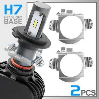 2 komada H7 Led Svjetla Žarulje Baza Držač Adapter Utor za Držače Stezaljke za Benz C-Class W204 CLA C117 ML GLE VW Passat CC Touran