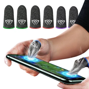 2 komada Igre Prst Rukava Gaming Kontroler Sweatproof Osjetljive Rukavice za Pubg Bez Ogrebotina Igre Prst Rukava za Palac Rukavice