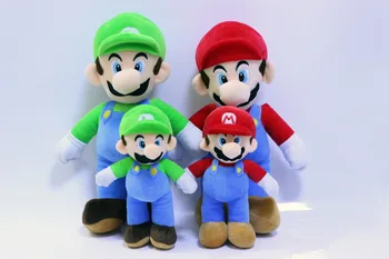 22 cm Super Mario Bros Pliš Igračke Варио Luigi Donkey Kong Breskve Mario Bowser rođendan Večernje uređenje Pribor