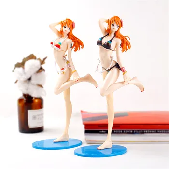 24 Cm Jednodijelni Anime Nama kupaći Kostim Figurica Japan Seksi Djevojka PVC Figurica Model Kip Za Odrasle Kolekcionarska Ukras Lutka Poklon
