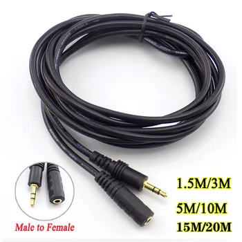 3,5 mm Priključak za slušalice od muškaraca i Žena Produžni Kabel, AUX Audio Stereo Produžni Kabel 1.5/3/5/ 10 M Za MP3/4 TV na računalu