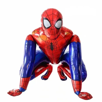 3D Veliki Čovjek-Pauk Rođendan Dekoracije Baloni Osvetnici Junak Večernju Animaciju Dječja Igračka Folije Marvel Spider-Man Balon
