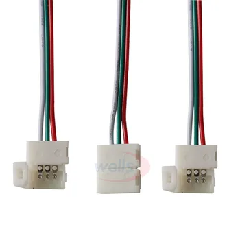 5 kom 2pin 3pin 4pin RGB Priključak 15 cm Kabel Za 5050 WS2811 WS2812B 3-pin Led Traka