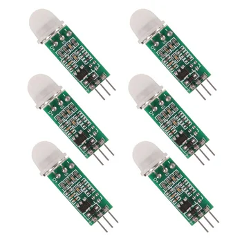 6 kom./lot Senzor Pokreta Osoba HC-SR505 Mini Infracrveni PIR Detektor Modul Visoke Snage Digitalno Mjerenje Pogodan Za Arduino