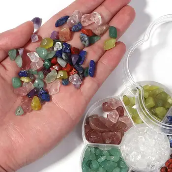 7 Komaraca Kristalne Perle od Dragog Kamenja za Izradu nakita, Perle od Nakita Kamena, Slobodan Perle za DIY Ogrlice, Naušnice i Narukvice