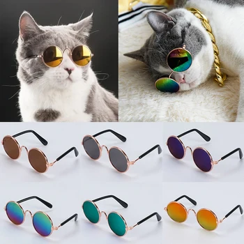 8 cm Pliš Sunčane Naočale za Pse, Mini-Mačka, kao što su Naočale, Nakit za Kućne Ljubimce, Pribor za Male Pse, Mače, Štene, Pribor