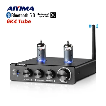 AIYIMA APTX Bluetooth Pregled Pojačalo QCC3034 6K4 Vakuum Tube Pretpojačalo HIFI Stereo Pretpojačalo S Visokim Prosjekom Bas