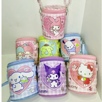 Anime Sanrio Torba Za Pohranu Hello Kittys Kuromi Kawaii Pribor Slatka Vodootporan Prometni Novčanik Za Kovanice Dječje Torba-Instant Messenger Poklon Za Djevojke