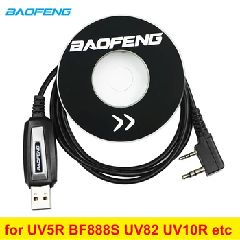 Baofeng Originalni USB Kabel za programiranje voki-Toki UV-5R BF-888S UV-82 UV-10R UV5R Pro BF-C9 UV-S9 PLUS i tako Dalje Dvosmjerni radio
