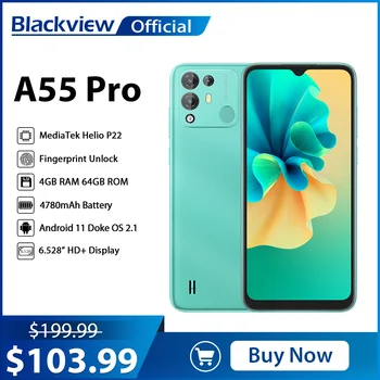 Blackview A55 Pro Android Smartphone 11 6,528 