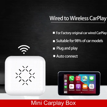 Carlinkit 4.0 Bežične Bluetooth Carplay Adapter Dongle Auto Play USB Adapter MINI CarPlay Box media player za Audi, Volvo