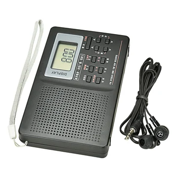 Digitalni radio s budilicom, funkcija Tajmera spavanja, Stereo radio na baterije, AM /FM/SW GK99