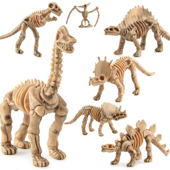 Dinosaur Igračke Za Djecu Mini Kostur Dinosaura Simulacijski Model Set Figurica Jurske Zbirka Model Igračke Uređenje Doma