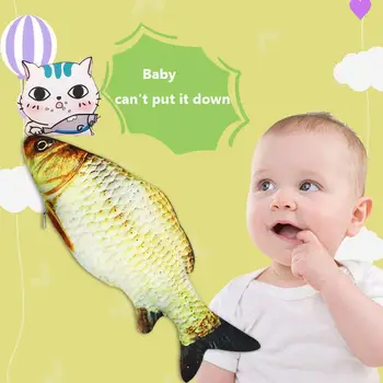 Dječje Dječje Električna Riba Igračka Mogu Pjevati I Skakati Simulacija Plišani Električna Riba Igračka Za Spavanje Dječje Puzzle Rano Obrazovanje