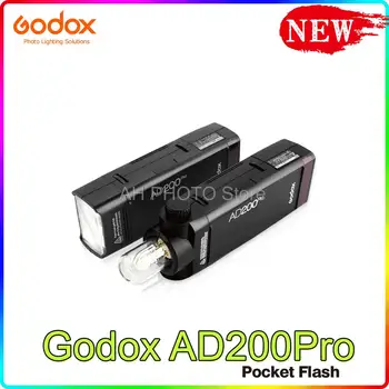 Godox AD200Pro 200Ws Vanjska Bljeskalica Speedlight TTL HSS 2,4 G Bežična Džep Bljeskalica X AD200 PRO Za Sony, Nikon, Canon Fujifilm