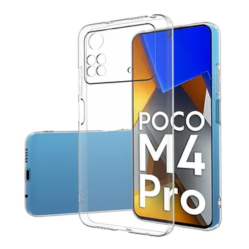 Jednostavan Soft Prozirna Torbica Za telefon Xiaomi Poco X4 Pro 5G NFC M4 Pro PocoM4 Pro 4G Stražnji Poklopac