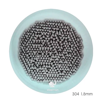 Kuglice ležaja visoke preciznosti čin 25 lopte nehrđajućeg čelika 1.8 mm AISI304 čvrste nošenjem