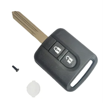 Kućište ključa 2 Gumba daljinski ključ Za Nissan Qashqai Navara Micra NV200 Patrol Y61 2002-2016 Torbica za ključeve Vozila