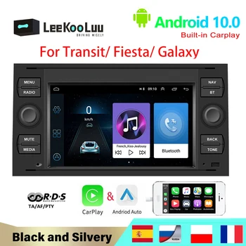 LeeKooLuu 2 din Auto Radio GPS Navigacija za Android 9,1 Multimedijalni Player Za Ford Focus, Mondeo 2 S C Max, Kuga Fiesta i Fusion
