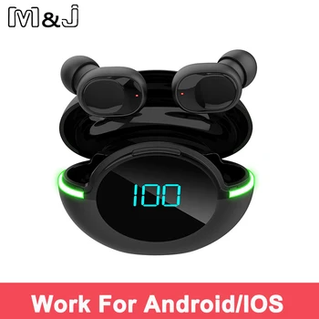 M & J Y80 tws Bežične Slušalice Bluetooth Slušalice sportske Slušalice Slušalice Sa Mikrofonom Stalak za punjenje kutija, Slušalice Za sve pametne telefone