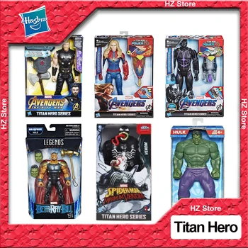 Marvel avengers Titan Junak Black Panther Thor Рагнарек Figurica s Power FX Pack Spider-Man Igračka za Rođendan Božićni Poklon E0616