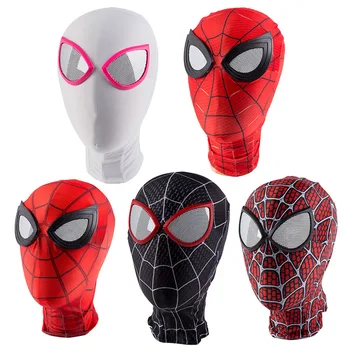 Maska Osoba-Pauk Peter Parker Miles Morales Рэйми Superheroj Cosplay Odijelo Maske Objektiv Rekvizite Maska Za Lice Halloween