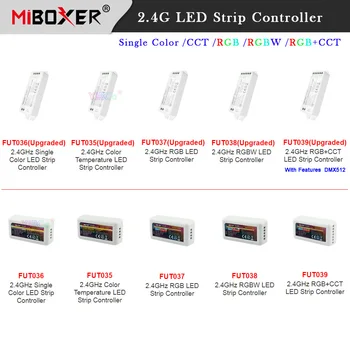 Miboxer jedne boje FUT036/FUT035 CCT/FUT037 RGB/FUT038 RGBW/RGB + CCT DMX512 Modernizirana FUT039 Kontroler led traka, 12 v, 24 v