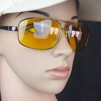 Muške Sunčane naočale Za vozače automobila Naočale za Noćni Vid anti-glare Žute Ženske Sunčane naočale Naočale Za Vožnju