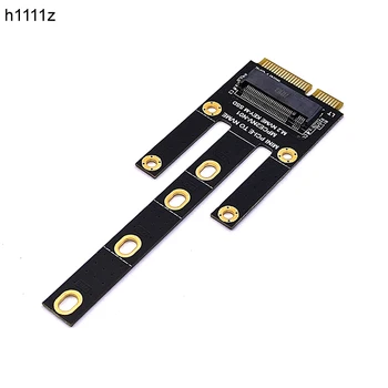 NOVI adapter Mini PCIE za NVME Mini PCIE M2 za MINI PCI-E za NVME za pretvaranje Riser kartice Podrška 2230 2242 2260 2280 NVME PCIE SSD M2