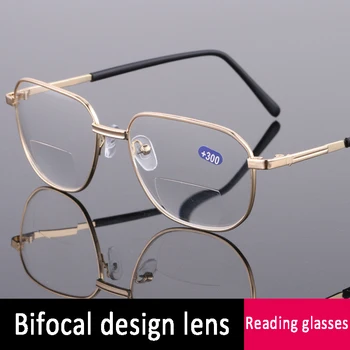 Naočale za čitanje dvostruke namjene Vide u Daljini i pola Ultra naočale za dalekovidost s dvostrukim osvjetljenjem, dioptrijske +1.0 +1.5 +2.0 +2.5 +3.0 +3.5 +4.0