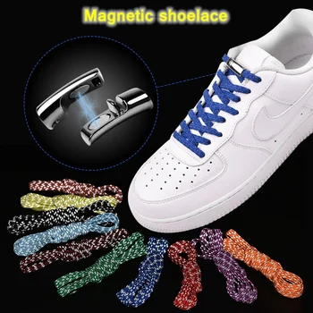 Novi Uređaji Reflektirajućim Magnetska Vezice Za Cipele, trake s brzim Vezice za cipele i bez Kravate, Cipele za Odrasle i djecu, Cipele, Vezice Za Tenisice