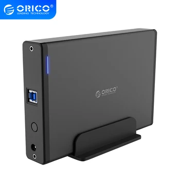 ORICO Aluminij Tvrdi Disk HDD Telo USB3.0 na SATA3.0 3,5 inča Kućište tvrdog diska priključne stanice Podrška UASP 12V2A Snaga