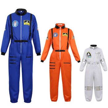 Odijelo Astronauta Muški Kostim za Noć vještica za Žene Leteće Tijelo Uniforma Astronauta Dječji Svemirski Odijelo Kostime za Odrasle Косплея
