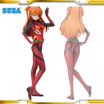 Originalni SEGA SPM EVANGELION EVA Asuka Langley Soryu test odijelo Anime Figure Model Igračke