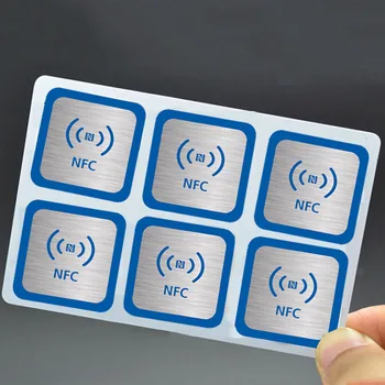 Oznaka oznake NFC Ntag213 13,56 Mhz NTAG 213 Univerzalni RFID-ključ za naljepnice s memorijom 144 bajta