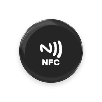 Oznake NFC Naljepnice NTAG213 Антиметаллическая RFID Epoksidna ljepila naljepnica naljepnica Univerzalni Tag Ntag213 za Telefon NFC