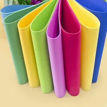 Papir u boji ručno DIY 10 Debelih multi-boji Spužve EVA Dječje Поролоновая papir ručne izrade