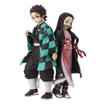 Pre prodaja Demon Slayer Blade Tanjirou Nezuko Figurica Naplativa Model Igračke Japanska Anime Lik model Uređenja Anime igračke poklon