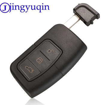 Privjesak za Ključeve jingyuqin Remote 3b Car Key Case Cover Fob Za Ford Smart Key Shell Sa Malim Брелоком Za Ključeve