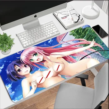 Prsata Seksi Djevojka U Bikini Anime Podloga Za Miša Laptop Igre Pribor Tipkovnica Tepih Stolno Računalo Gamer Veliki Podloga Za Miša Stolni Mat