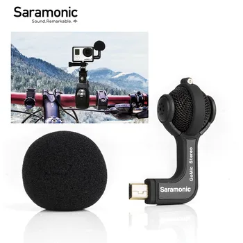Saramonic G-Mic Profesionalni Stereo Mini Kondenzatorski Mikrofon za GoPro kamera GoPro Hero4 Hero3 + Hero3, Priključna i Glumiti Mikrofon