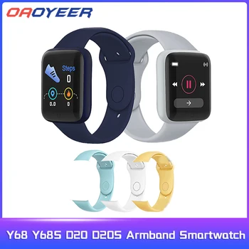 Silikon Haltbar Y68 Y68PLUS D20 D20s Y68s Handgelenk Gurt für Smart Uhr Smartwatch Austauschbare Armband Armband armband