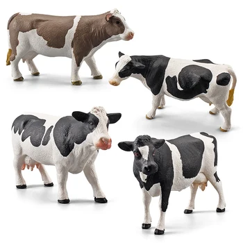 Simulacija Životinjske Figurice, Figurice Krava, Model Farme, Pašnjaci, Zabavne Igračke, Pokloni za Djecu, Dječje Obrazovne Igračke, Figure